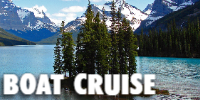 Jasper Maligne Lake Boat Cruise